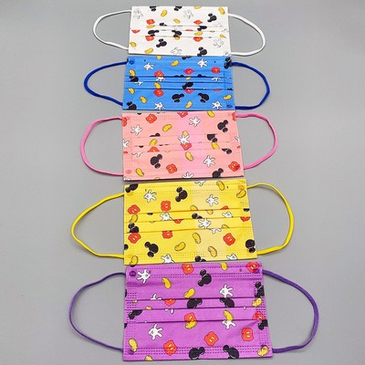 Colorful Creative Three-Layer Mask